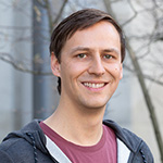 Dr. Christian Schori, Proteomics Data Scientist at the Biozentrum, the first employee to benefit from the extended paternity leave policy Dr. Christian Schori, Proteomics Data Scientist at the Biozentrum, the first employee to benefit from the extended paternity leave policy